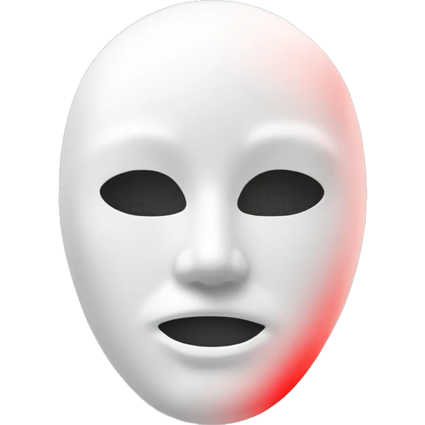 Omnilux red light therapy mask emoji
