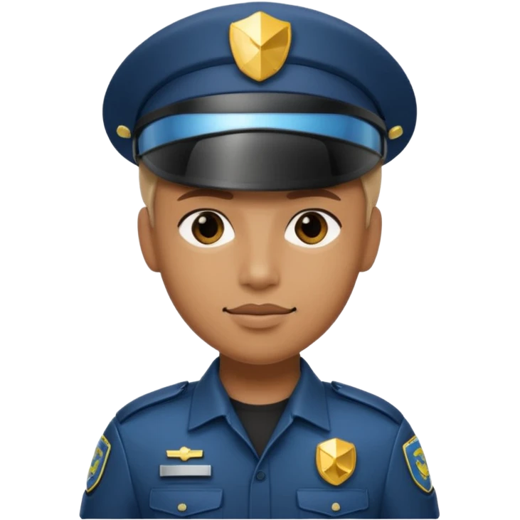 futuristic tech cop emoji