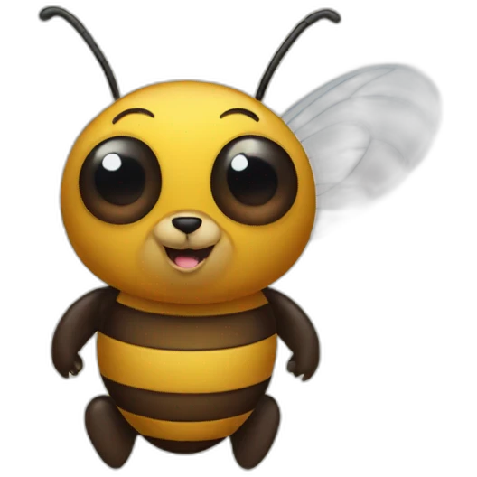 Bear Bee emoji