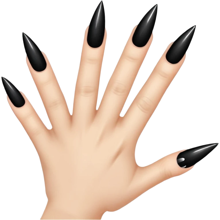 Goth Nails emoji