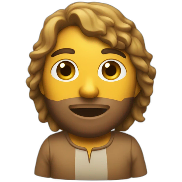 Manger une pêche emoji