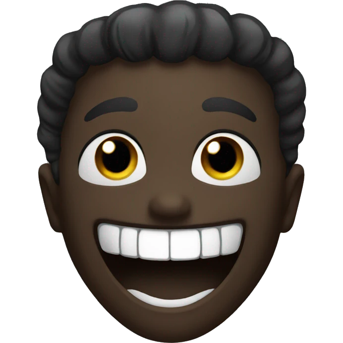 Black smile  emoji