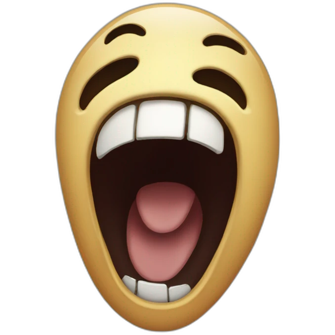 Scream emoji