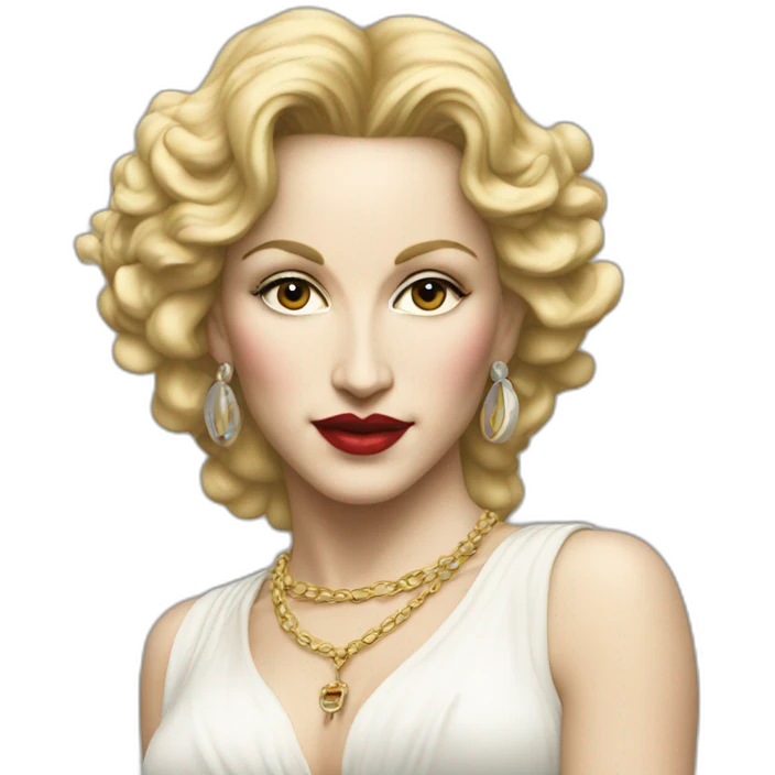Madonna 80’s emoji