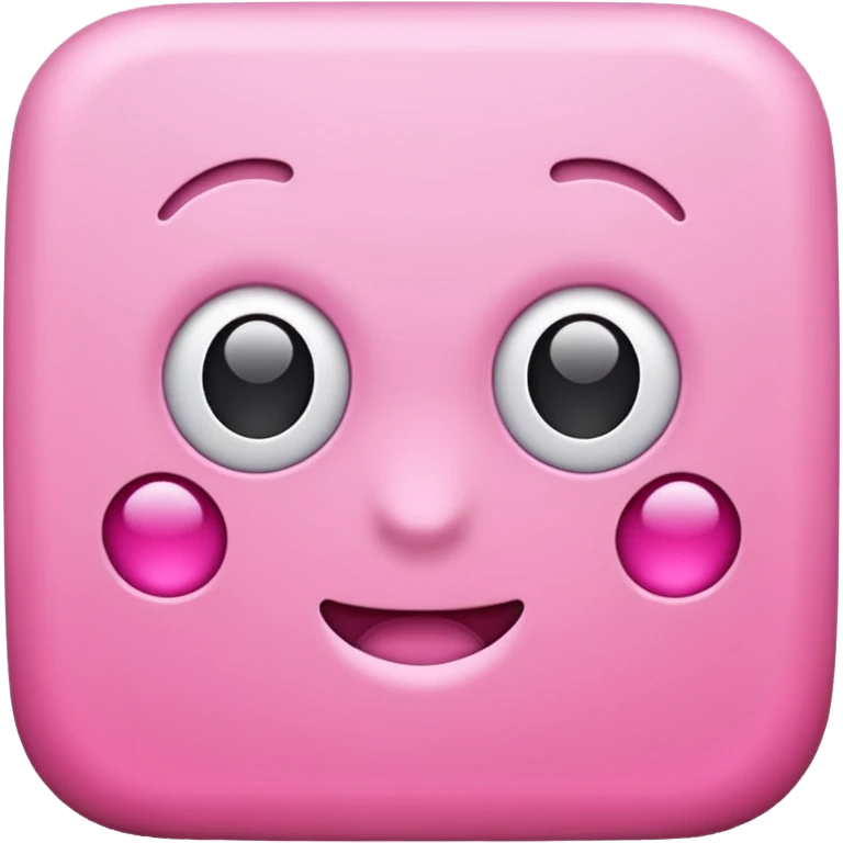 pink square emoji