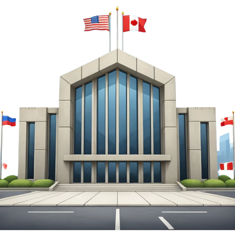 military headquarters emoji