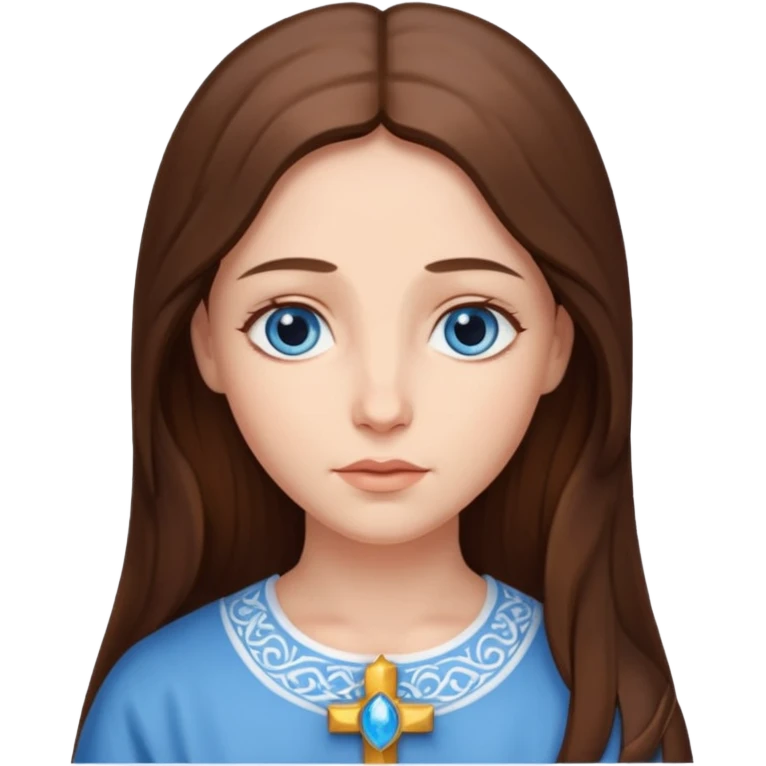 Mother of God from Christian Gods emoji