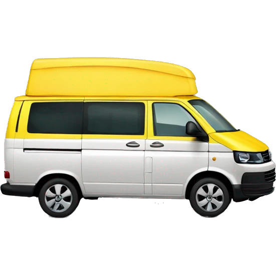 Yellow VW T5 emoji