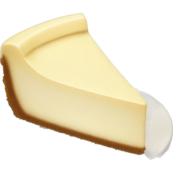 Slice of Cheesecake emoji