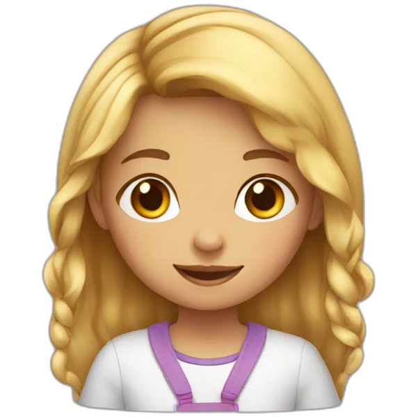 kid girl emoji