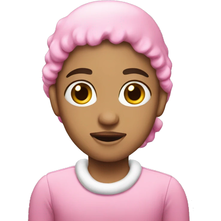 pink christmas emoji
