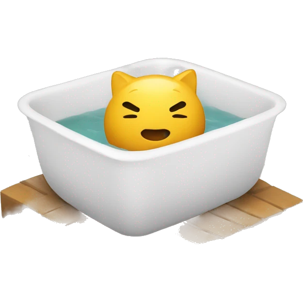 chat qui nage emoji