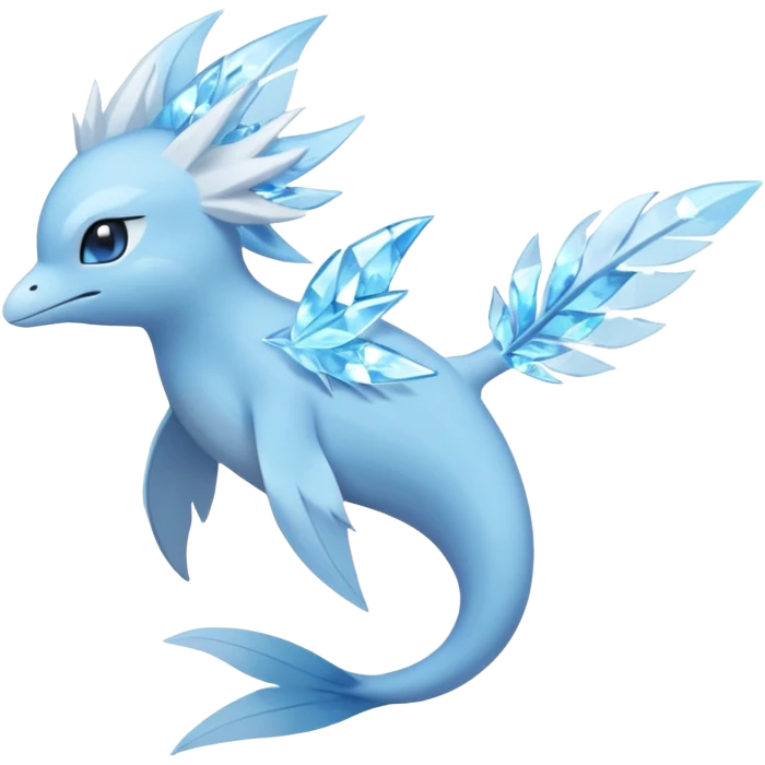 Amaura-Pokémon (full body) emoji