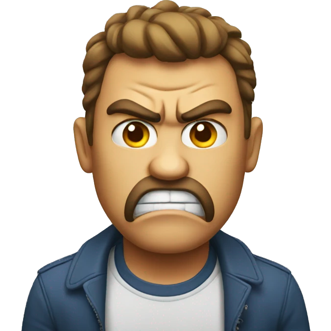 Emoji angry  emoji