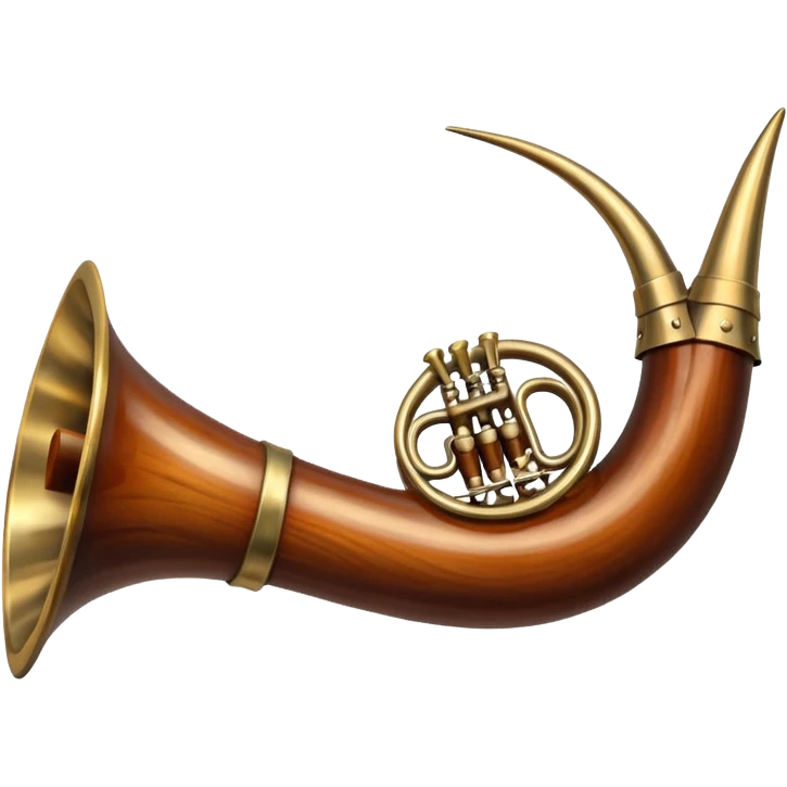 georgian horn emoji