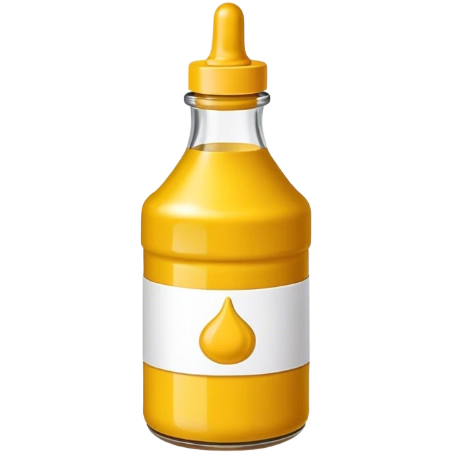 Mustard bottle emoji