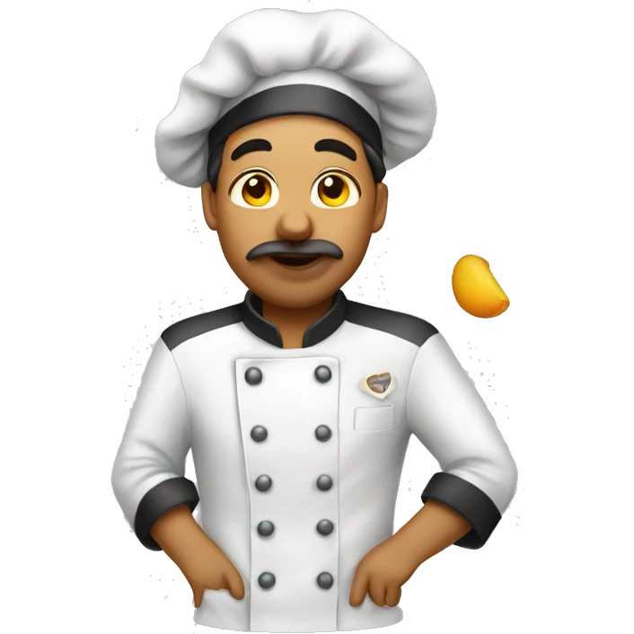 Chef kissed emoji  emoji