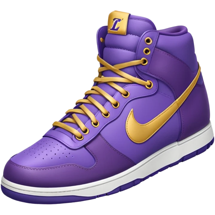 Lakers nike shoes emoji