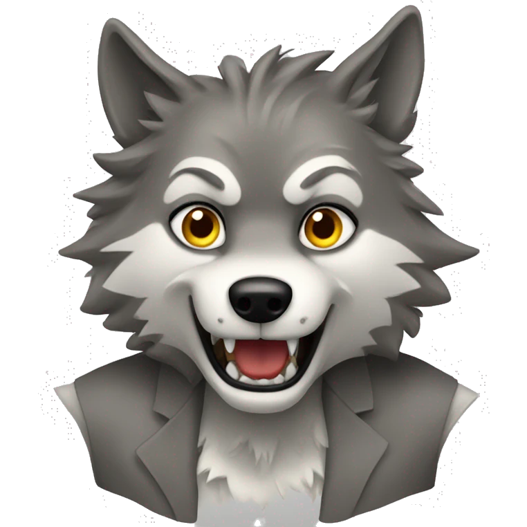 wolf fun panic emoji