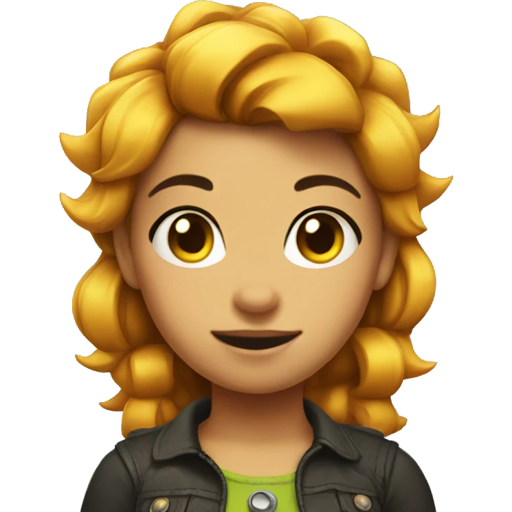girl that looks like bowser emoji