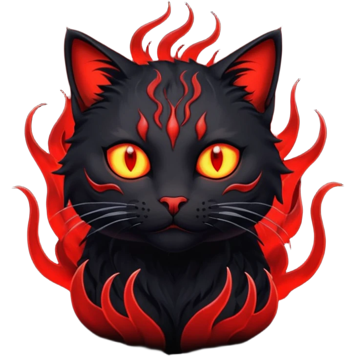 cat hades has death powers emoji