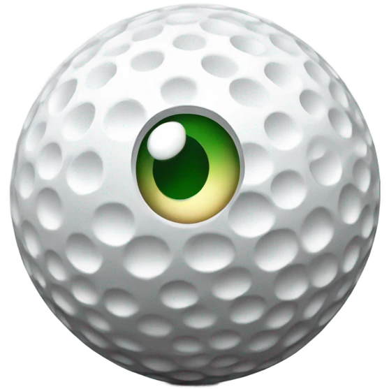 golf ball emoji