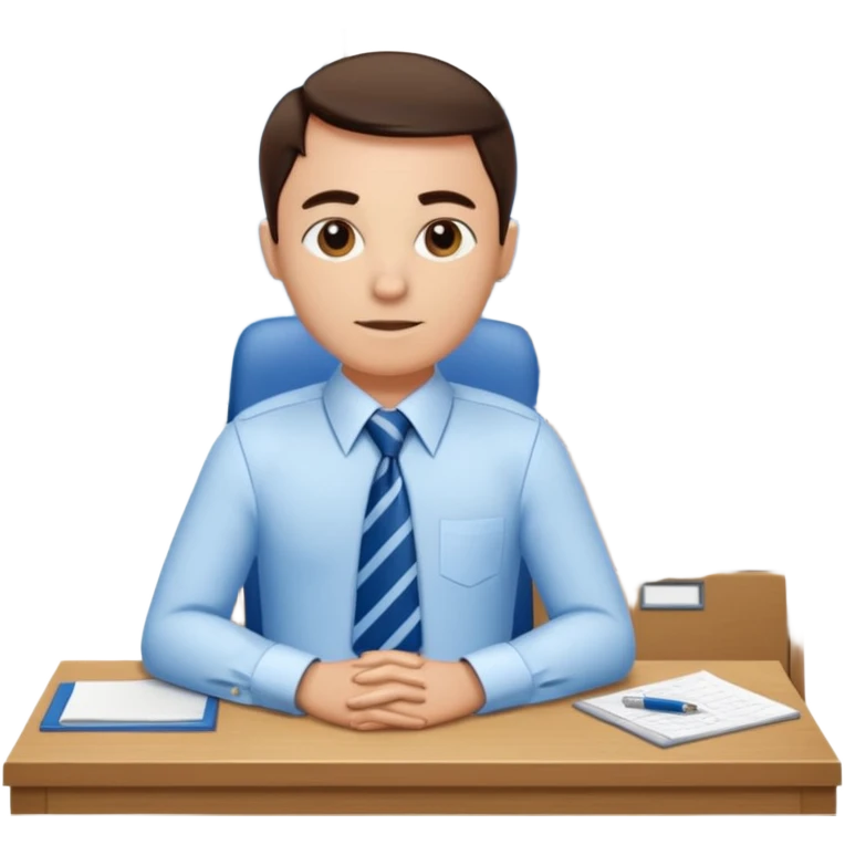 une image de 3/4 avec un recruteur à son bureau (l'image est tourné de 3/4) je veux une image qui soit de 3/4
 emoji