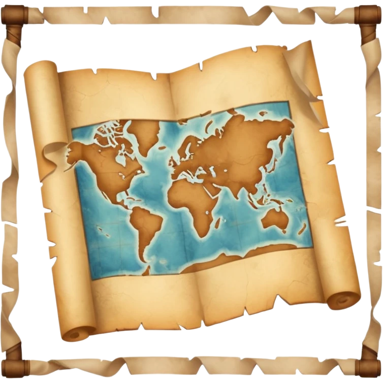 old map emoji