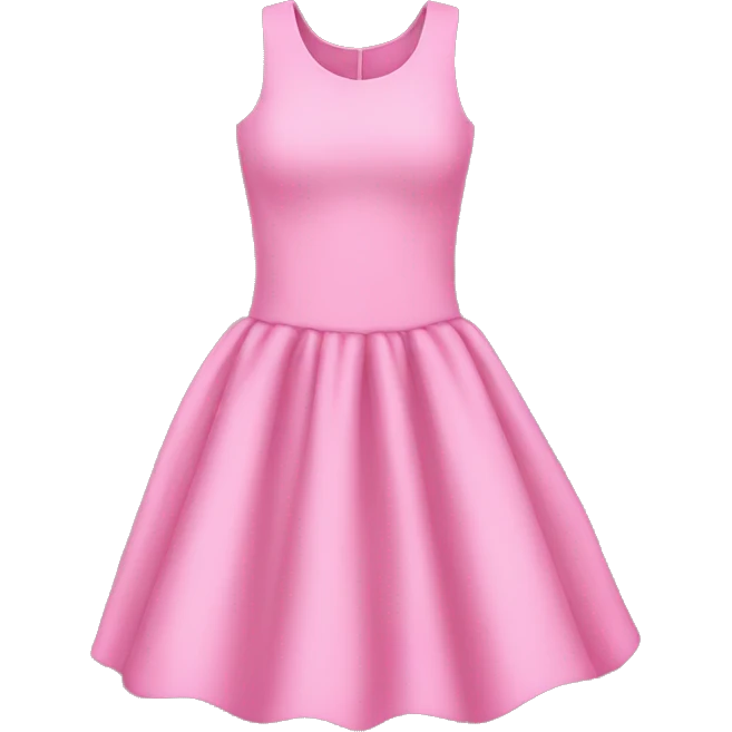 pink dress emoji
