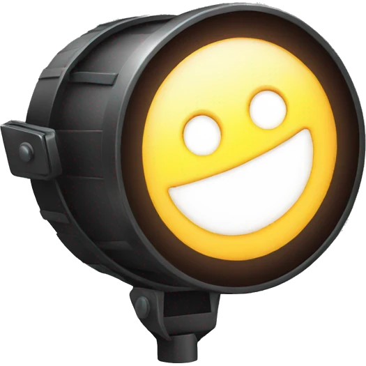 stage light emoji