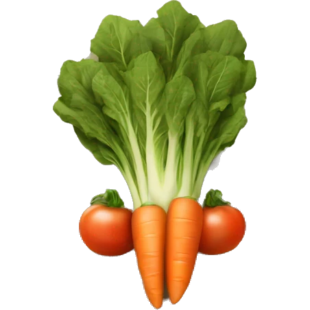 Vegetables on a couch emoji