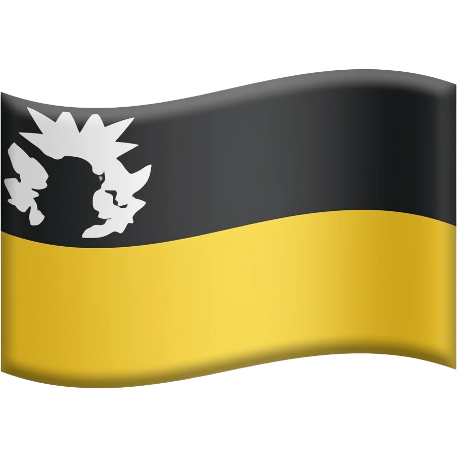 flag of the Russian Empire, the Black Yellow and White Tricolor emoji