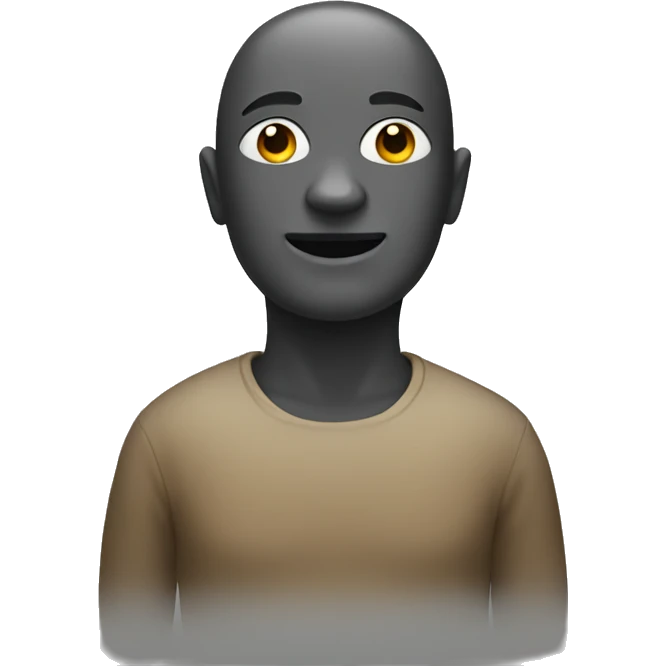 A human with the head of a seal emoji