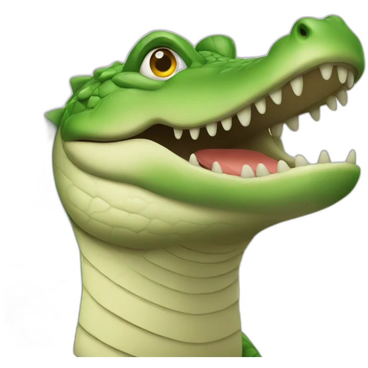 Crocodile Full Body emoji