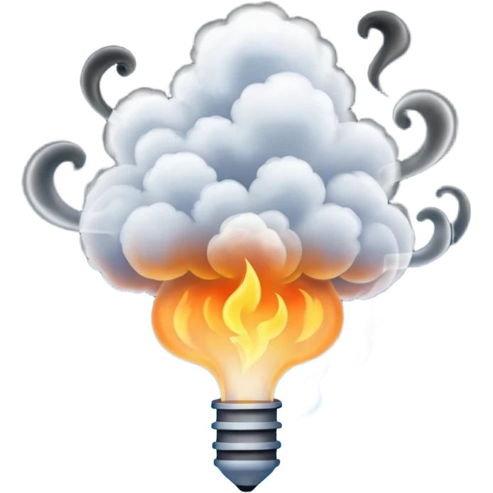 studio effects like light cameras and smoke effects emoji