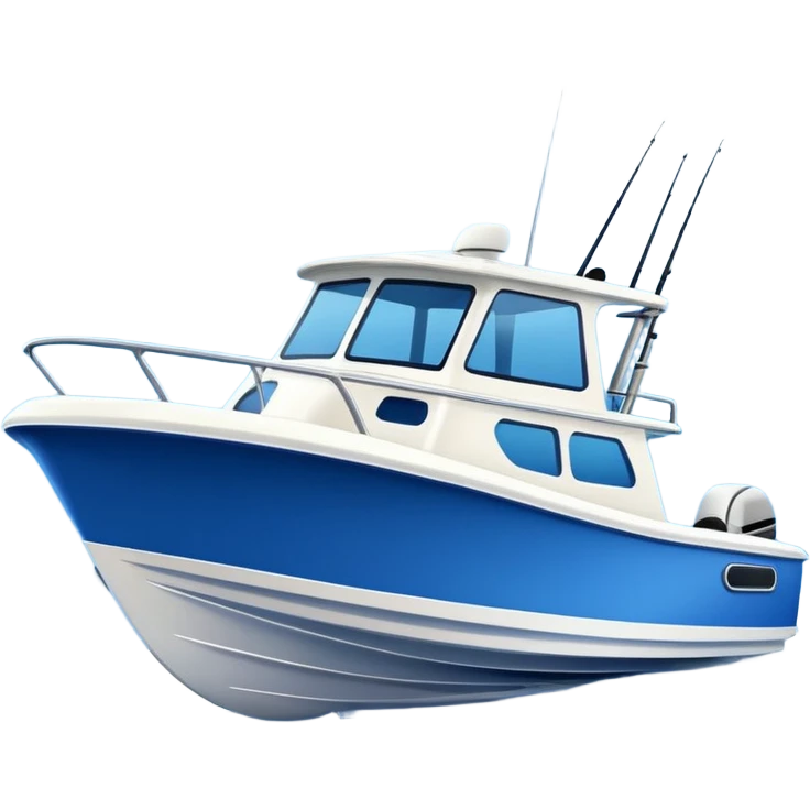 Sport fish boat  emoji