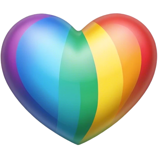 rainbow heart emoji