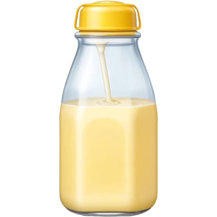 baby Milk bottle yellow emoji