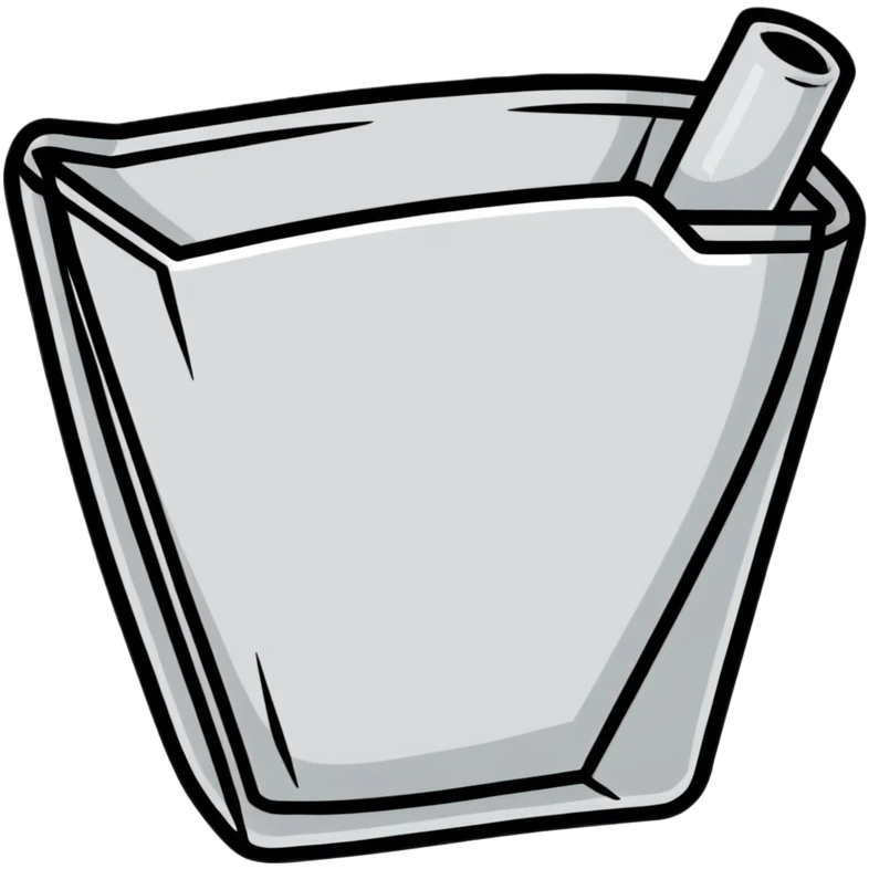 clean graffiti style connected BLK letters with silver outline, transparent background, just the letters emoji