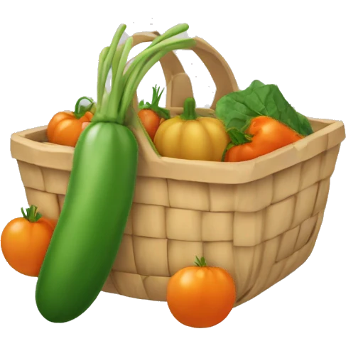 panier de légumes emoji