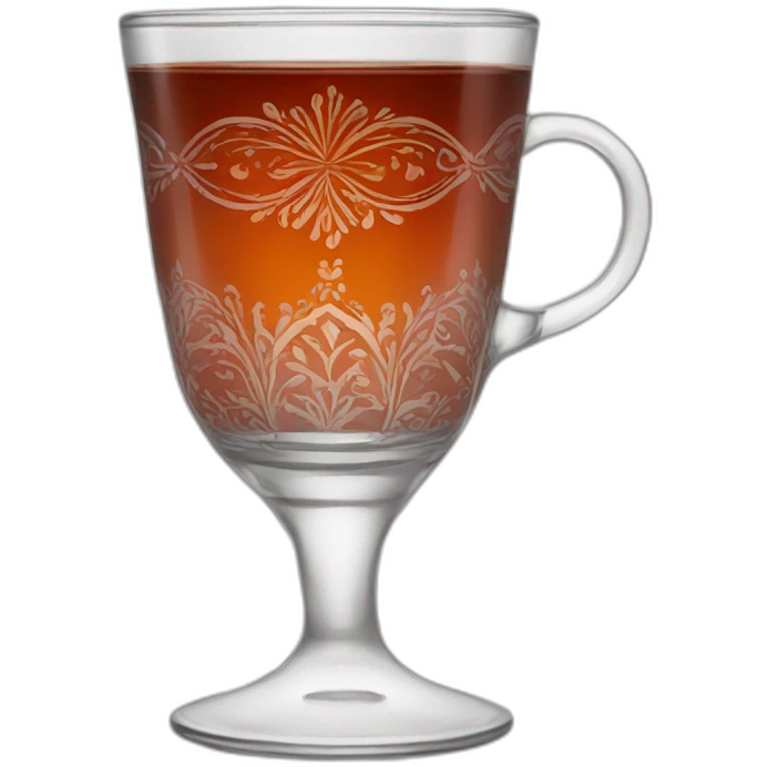 Turkish tea glass emoji