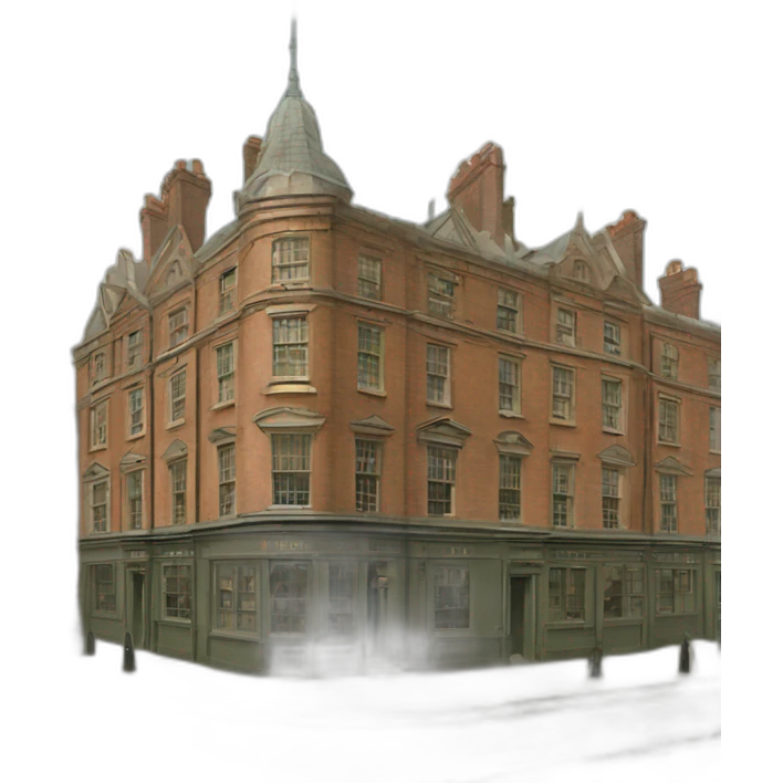 Victorian era london city emoji