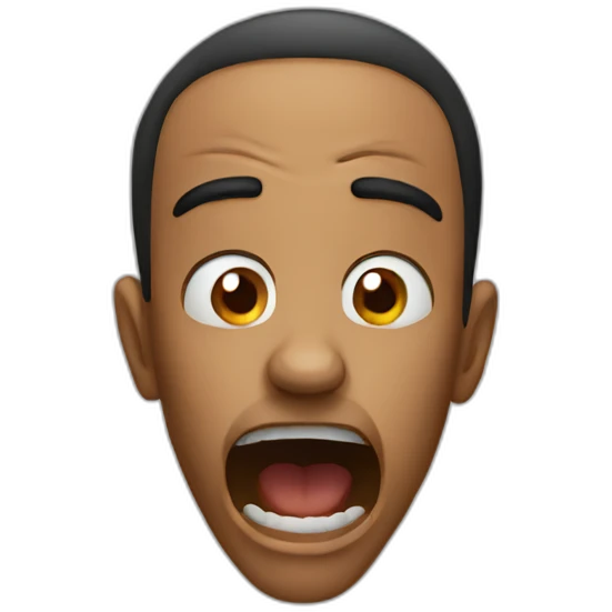 scared emoji
