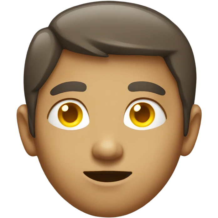 Someone with glowing eyes emoji