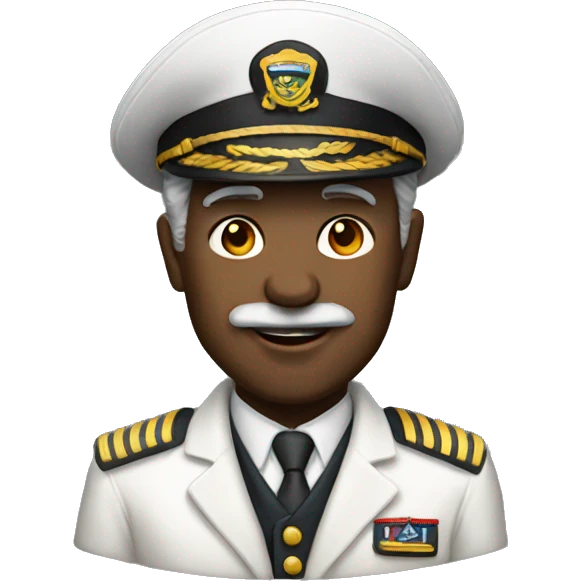 Old yacht captain emoji