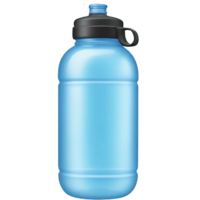 Water bottle emoji