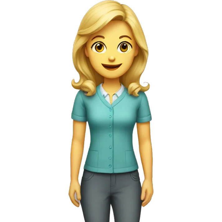 Kindergarden teacher emoji
