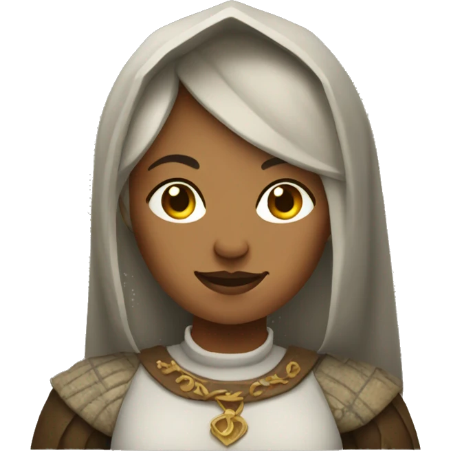 medieval woman rich emoji
