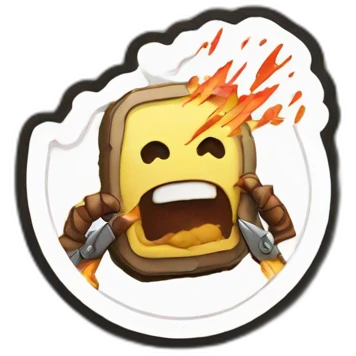 Attack on titans badge emoji