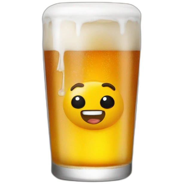 Gumball drink a beer emoji